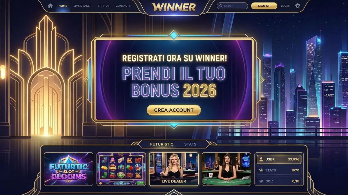Registrazione con bonus